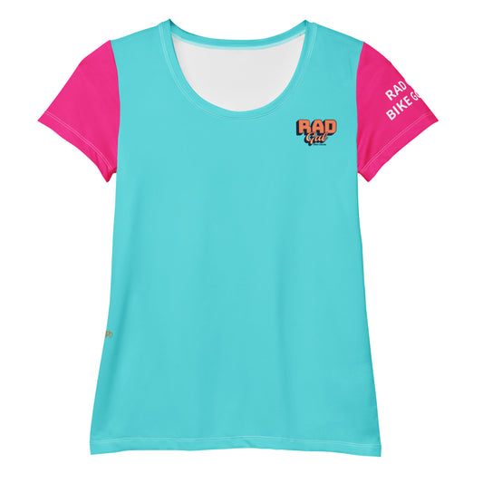 Athletic T Teal Blue