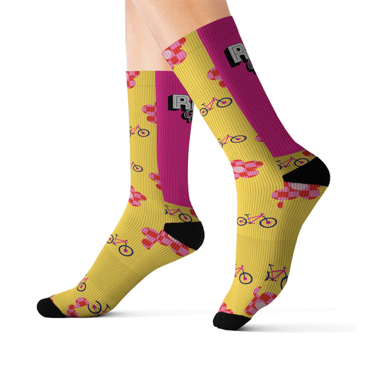 Mountain Bike Socks -Yellow